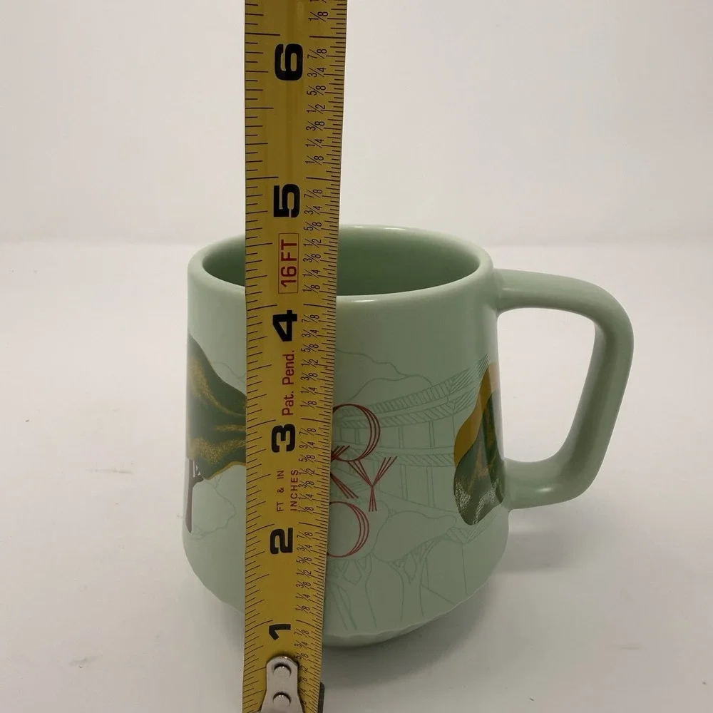Starbucks Reserve‎ Roastery Tokyo Microblend Pleated Mug Green 355ml New w/ Box